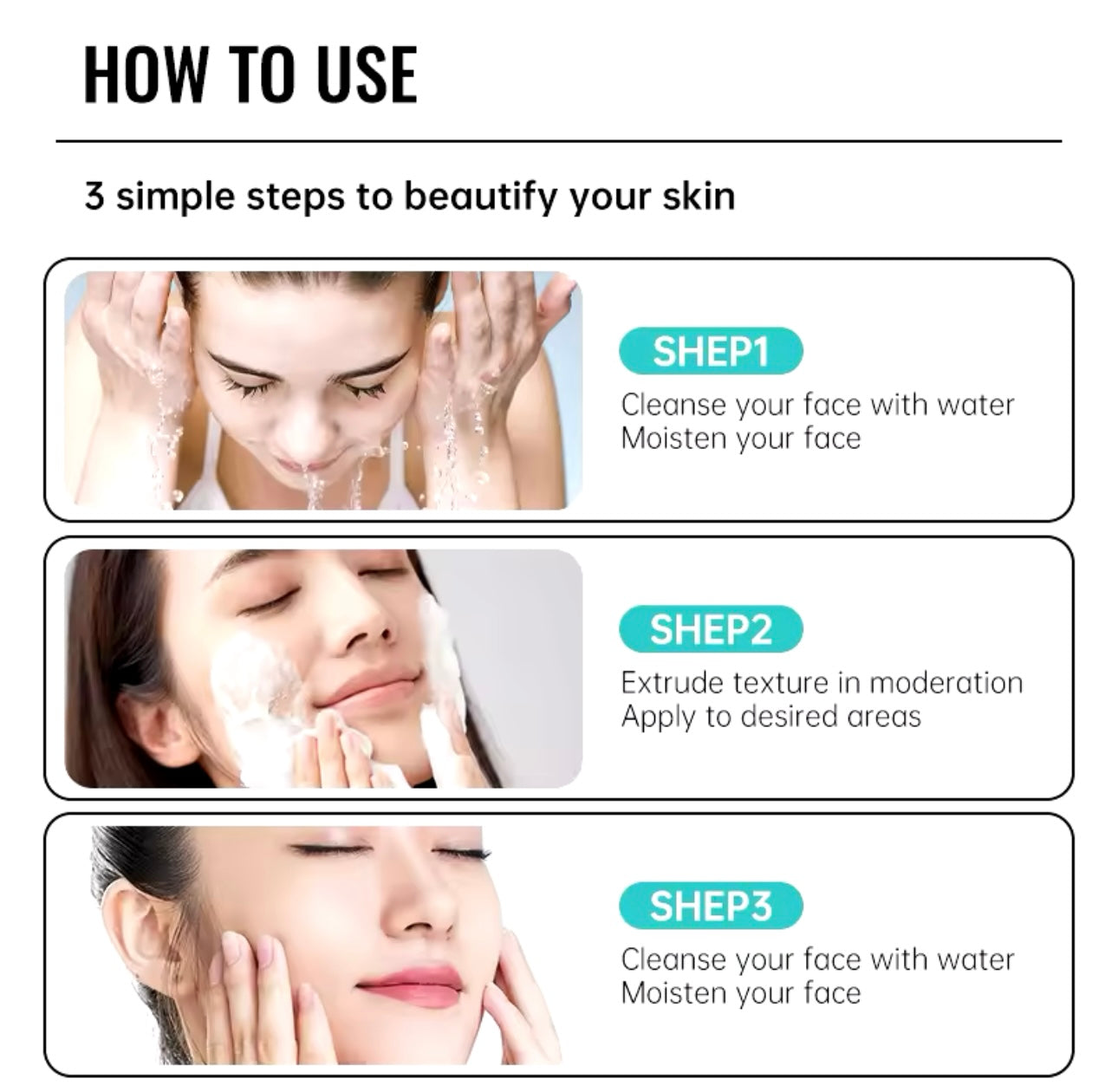 Salicylic Acid Acne Removal Cream Anti-Acne Repair Redness Pimple Spots Deep Cleaning Pore Oil Control Moisturizing Skin Care